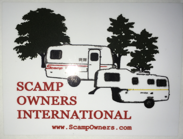 Scamp Owners International Member Decal
